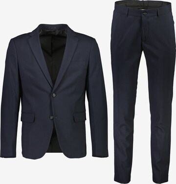 Lindbergh Slim fit Suit in Blue: front