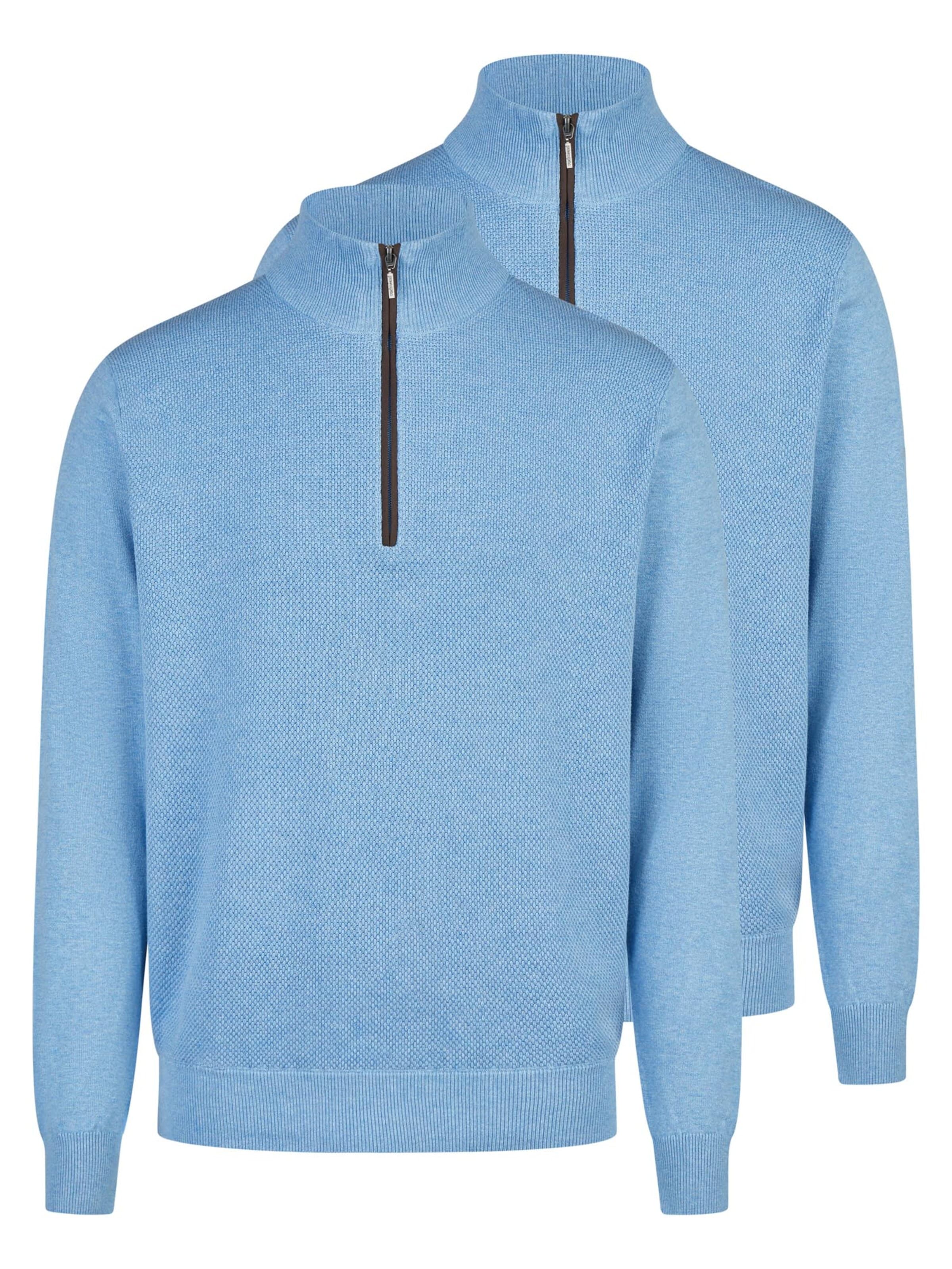 redmond Sweater 'Basic' in Blue: front