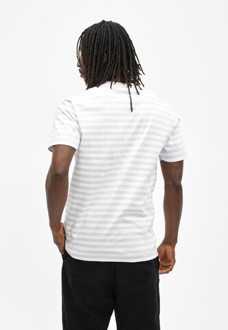 Cleptomanicx Shirt 'Ligull Stripe' in Grey