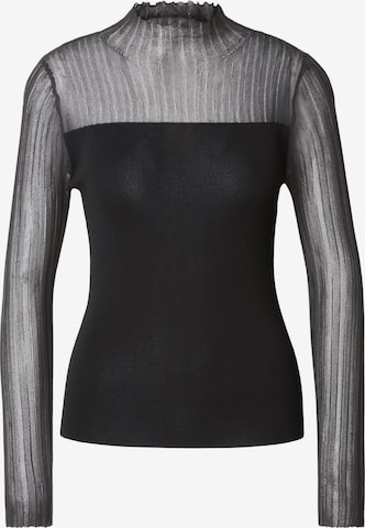 Estelou Shirt in Schwarz: Vorderseite
