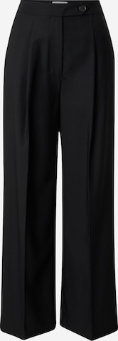 ABOUT YOU x Marie von Behrens - Loosefit Pantalón plisado 'Hailey' en negro: frente