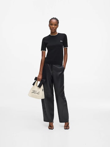 bēšs Karl Lagerfeld "Shopper" tipa soma