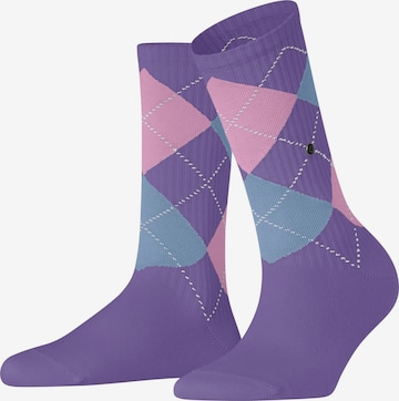 BURLINGTON Socks 'Rib Courtside' in Purple: front