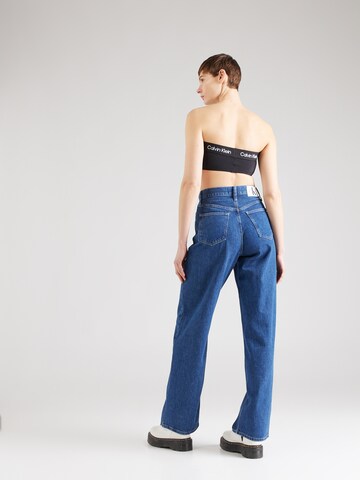 Calvin Klein Jeans Loosefit Jeans 'HIGH RISE RELAXED' in Blau