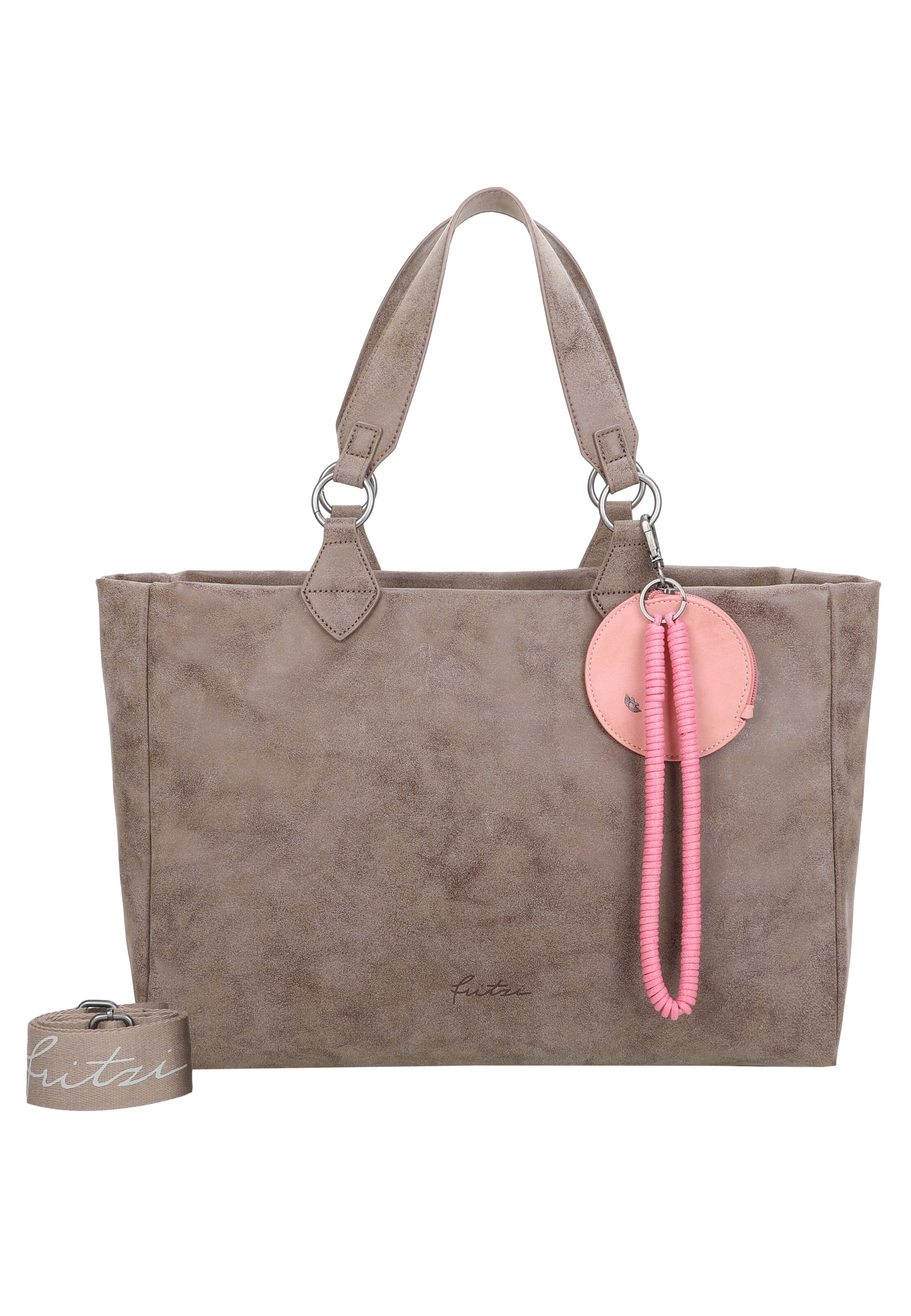 Fritzi aus Preußen Shopper 'Izzy Vintage' in Braun: Vorderseite