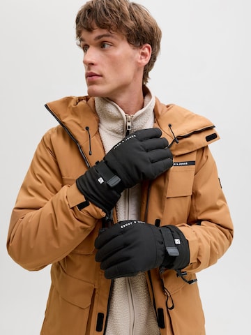 Gants de sport JACK & JONES en noir : devant