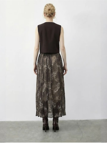 Jupe Bianco Lucci en marron
