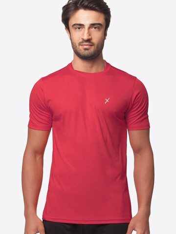 cflex Performance Shirt 'Sportswear Collection' in Red: front