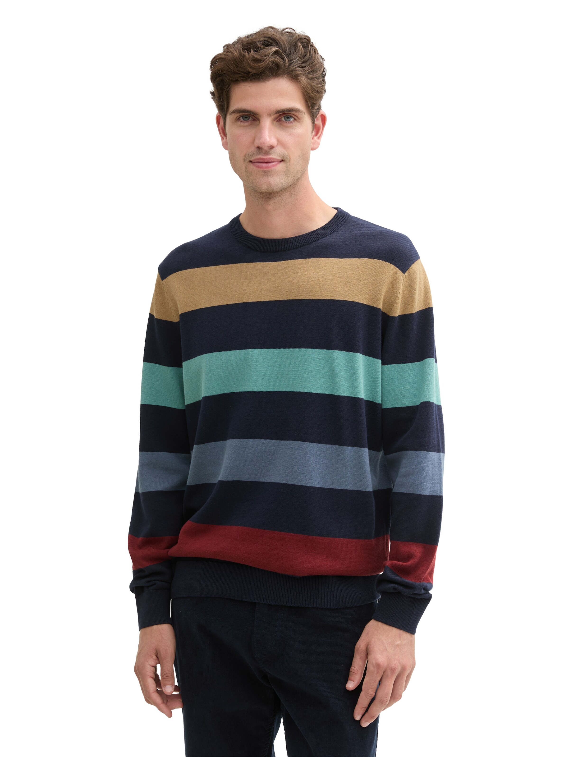 TOM TAILOR Pullover in Mischfarben: Vorderseite
