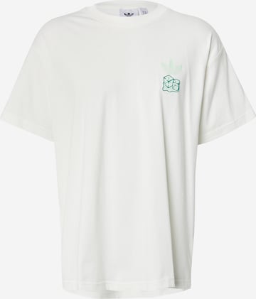 ADIDAS ORIGINALS Μπλουζάκι 'ICED LATTE' σε λευκό: μπροστά