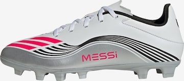 ADIDAS PERFORMANCE - Zapatillas de fútbol 'F50 Messi Club Firm/Multi-Ground' en blanco: frente