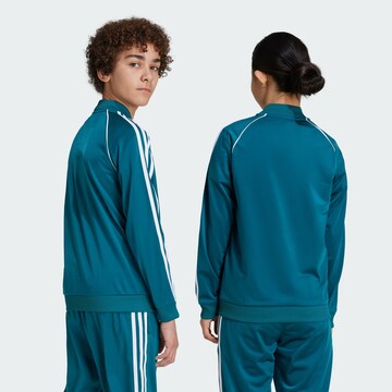 Giacca di felpa 'Adicolor' di ADIDAS ORIGINALS in verde