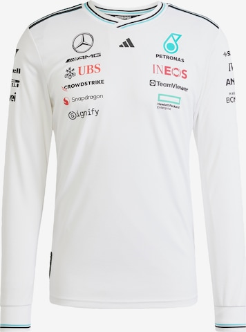 ADIDAS PERFORMANCE Funktionsshirt 'Mercedes AMG Petronas Formula One Team' in Weiß: Vorderseite
