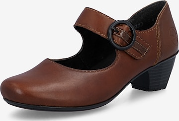 Rieker Pumps in Braun: Vorderseite