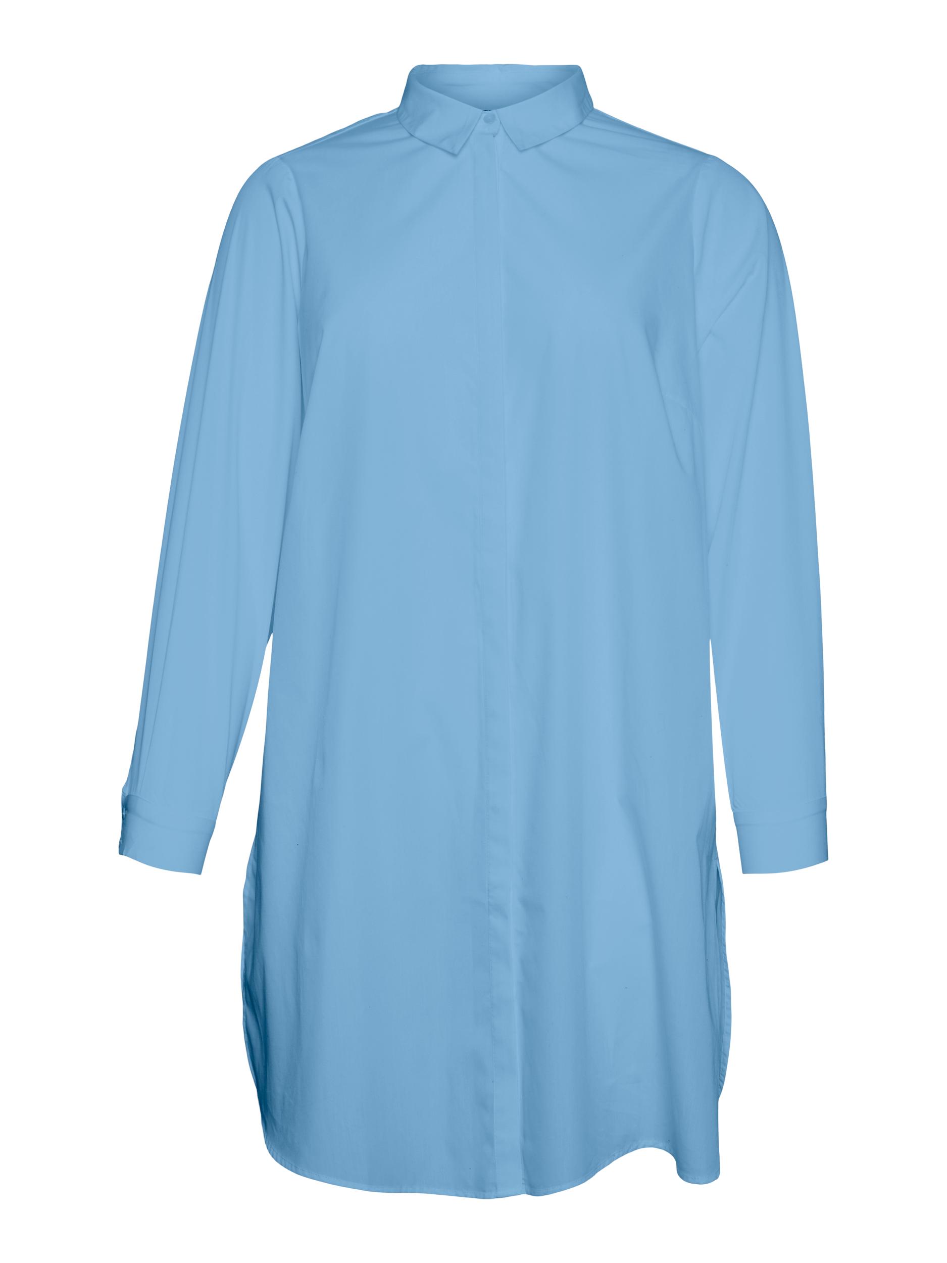 Odzież W9xiN Vero Moda Curve Bluzka w kolorze Jasnoniebieskim 