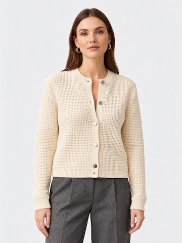 RYVAN Knit cardigan 'Strickjacken' in Beige: front