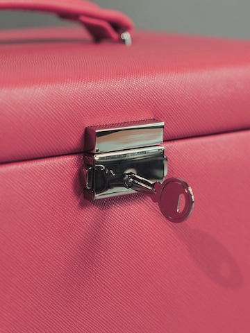 Friedrich23 Jewelry storage 'JOLIE Schmuckkästchen - Kreuznarben Optik' in Pink