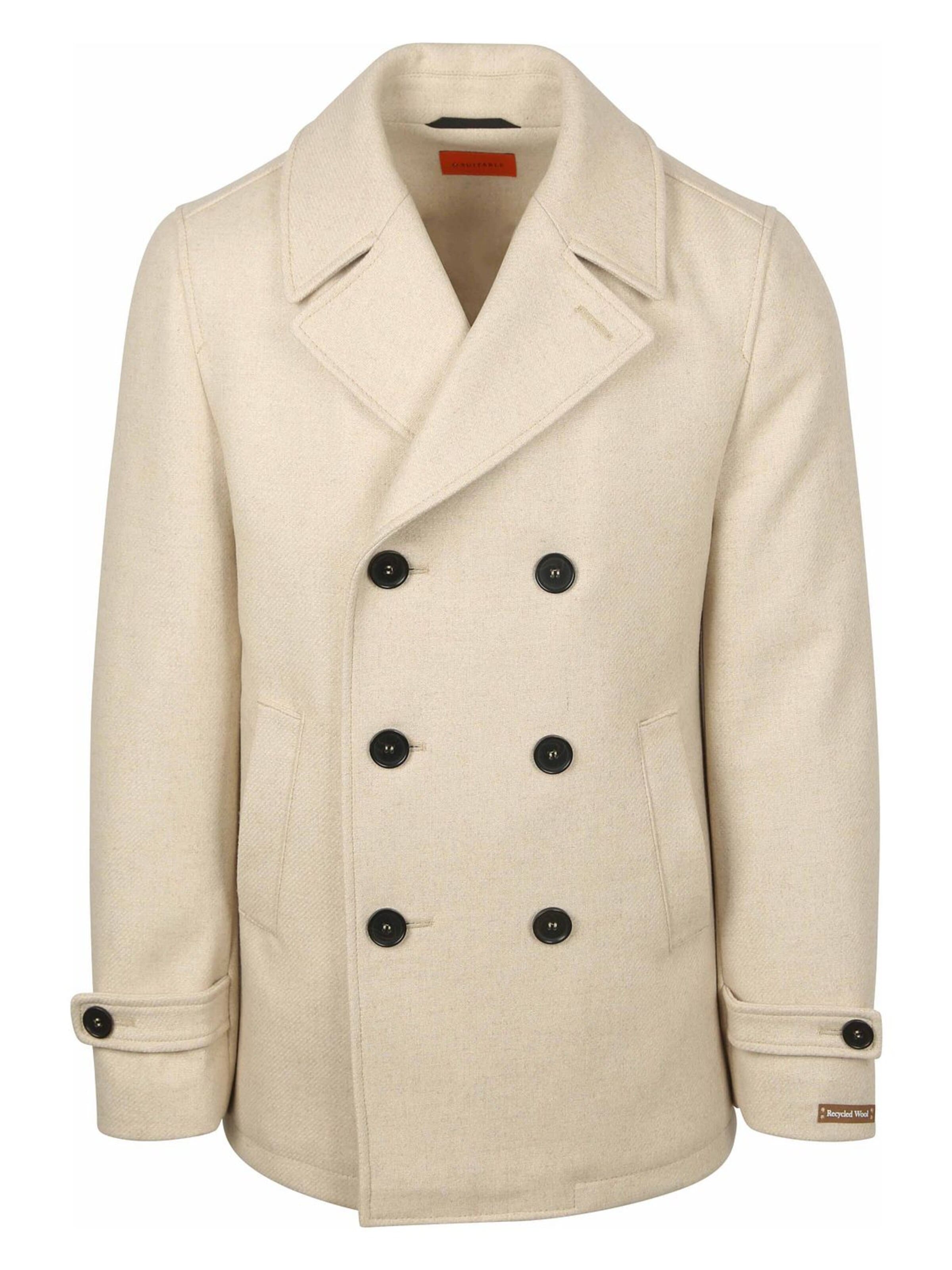 Manteau d’hiver Suitable en blanc : devant