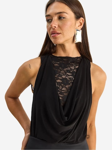 Camicia da donna di Bianco Lucci in nero