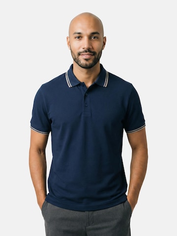 FORSBERG Shirt 'Marcoson Poloshirt' in Blue: front