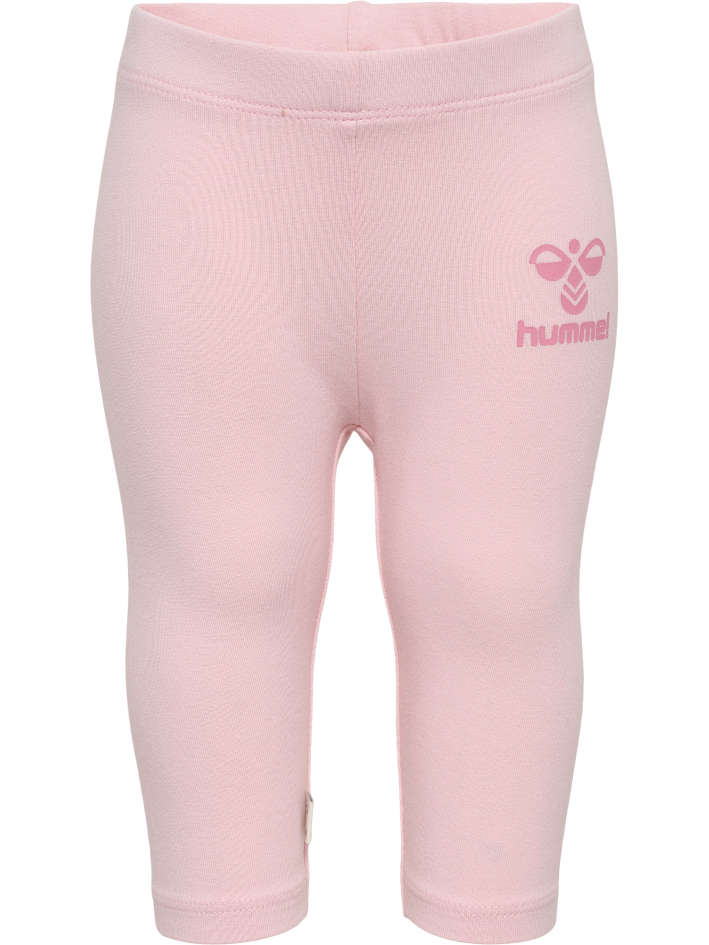 Hummel Skinny Leggings in Pink: front