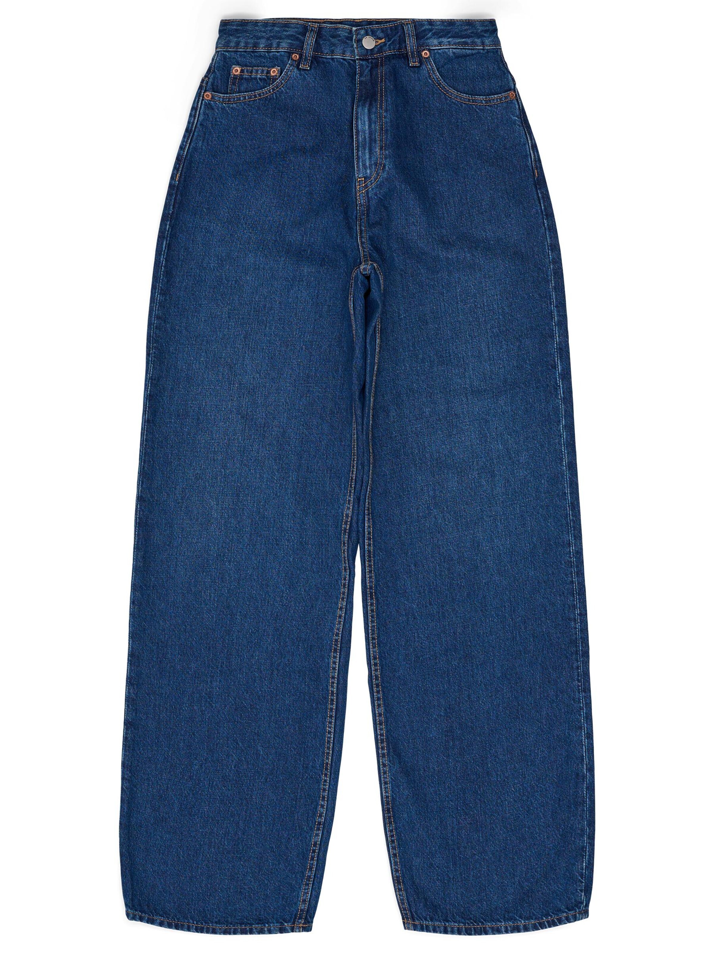 Dr. Denim Jeans 'Donna High Relaxed' in Blue: front