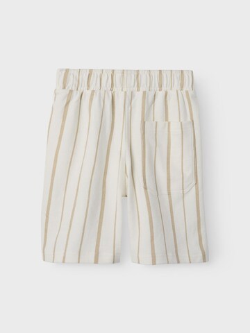 Regular Pantalon NAME IT en blanc
