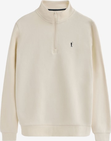 Polo Club Sweatshirt in Beige: Vorderseite