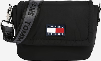 Tommy Jeans Torba preko ramena u tamno plava / siva / lubenica roza / crna / bijela, Pregled proizvoda