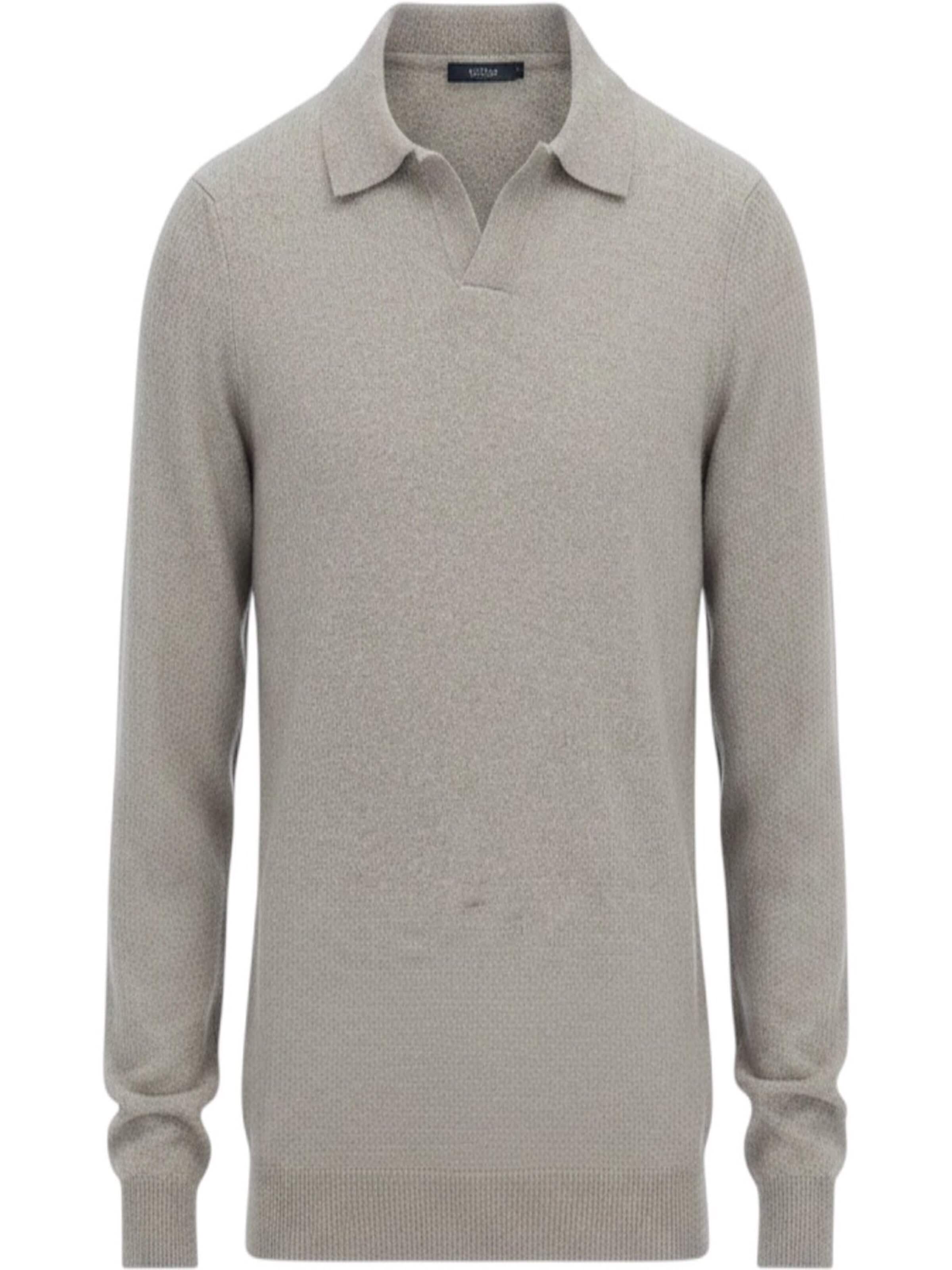 Ramsey Knit Cardigan in Grey: front
