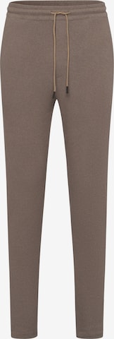 Hanro Pajama Pants ' Cozy Comfort ' in Beige: front