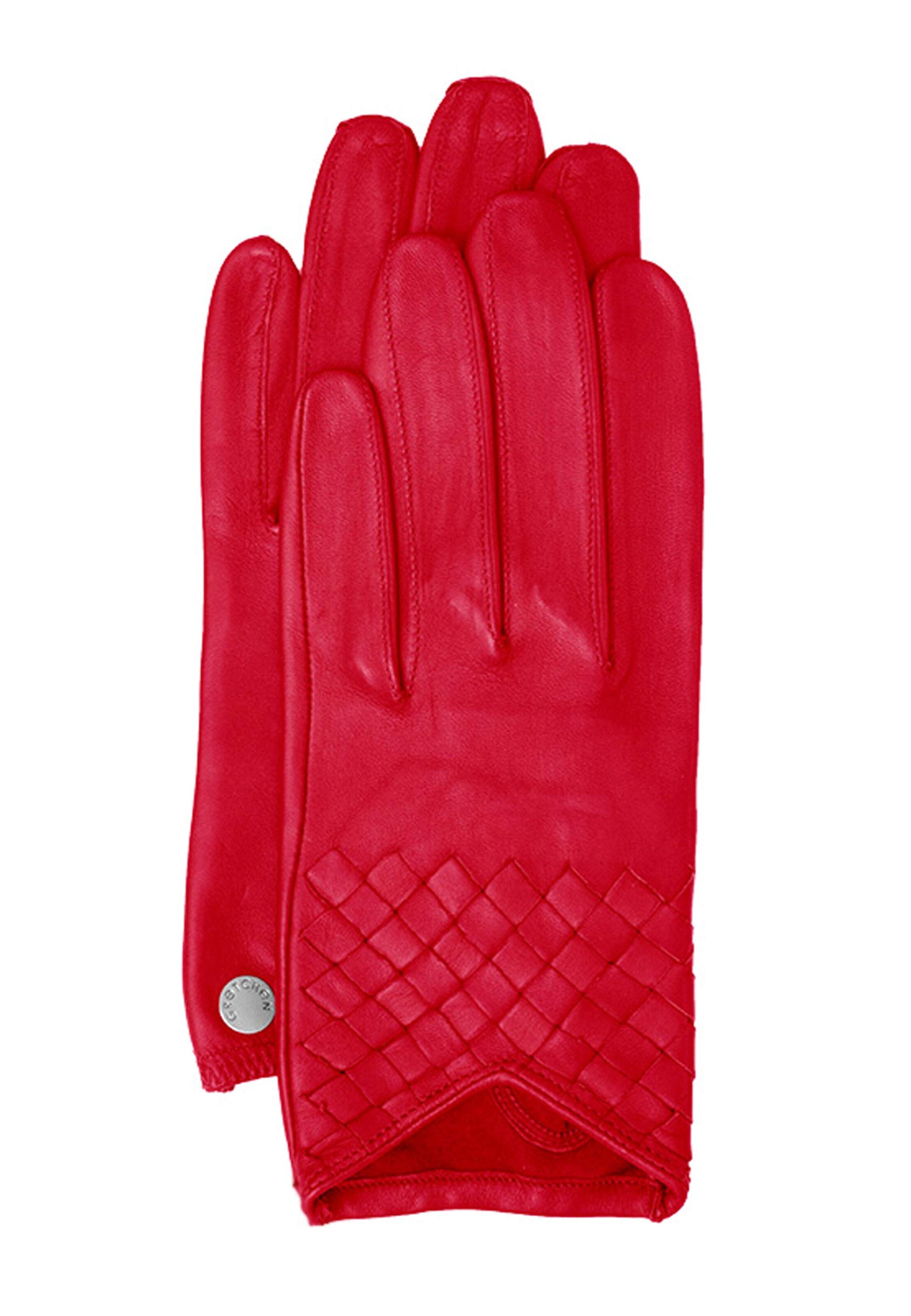 Gretchen Fingerhandschuhe in Rot: Vorderseite