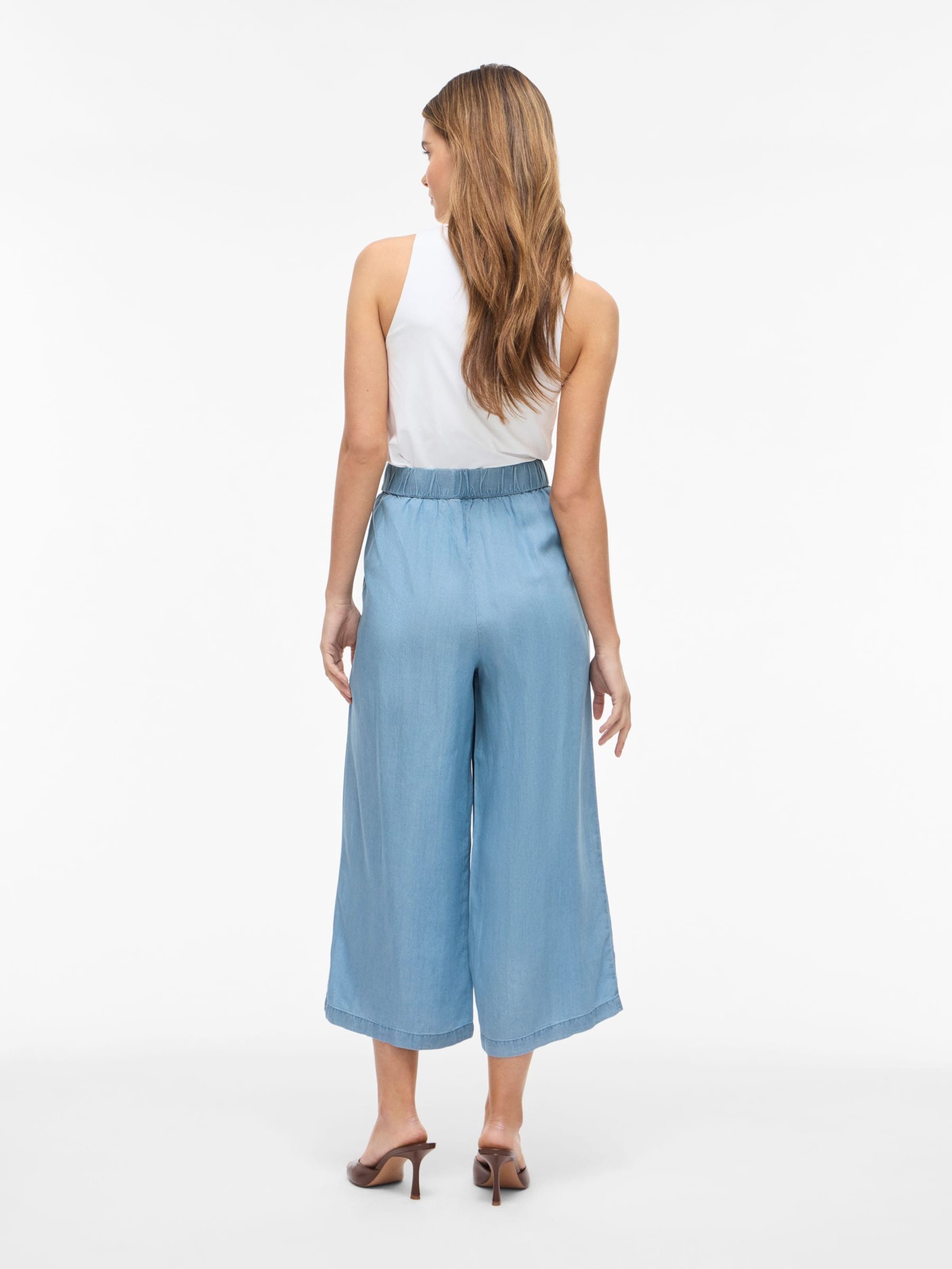 Wide leg Pantaloni 'VITEA' di VILA in blu