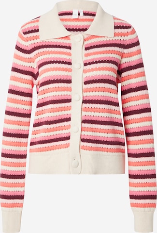 rožinė YAS Kardiganas 'YASTRIMI': priekis