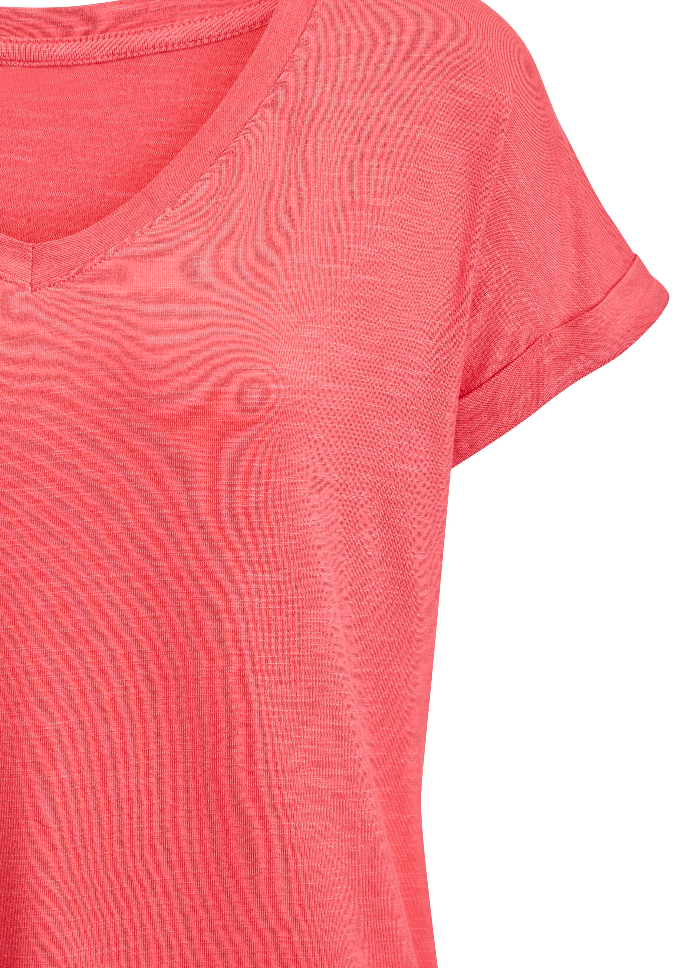 BEACH TIME Shirt in Orange