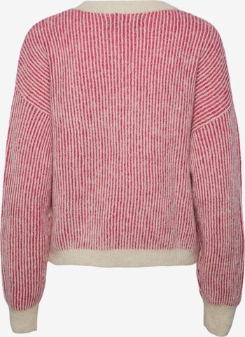 PIECES Pullover 'KARMEN' in Rot