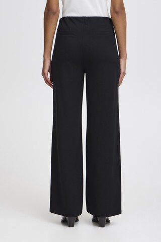 Loosefit Pantalon 'Katine' ICHI en noir