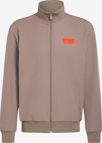 ADIDAS SPORTSWEAR Sport szabadidős dzsekik 'Audi Formula One Teams' - barna: elől