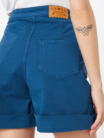 Blutsgeschwister Loosefit Shorts 'Hipsta Holiday Scout' in Blau