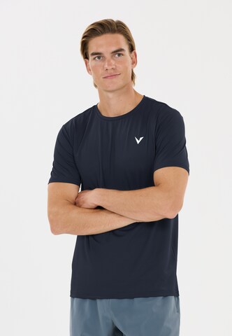 Virtus Performance shirt 'Roger V3' in Blue: front