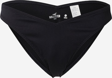 Pantaloncini per bikini di HOLLISTER in nero: frontale