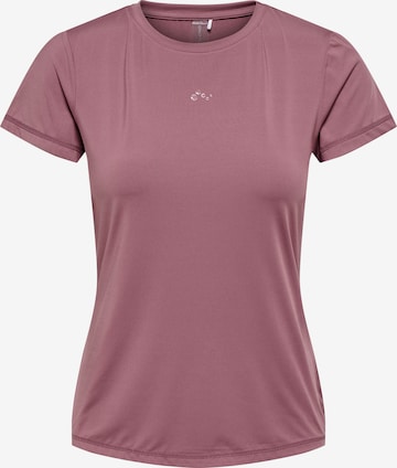 ONLY PLAY Функциональная футболка 'ONPBREE' в Ярко-розовый: спереди