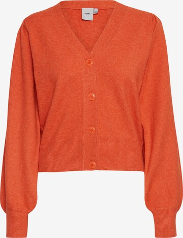 ICHI Strickjacke 'Kate' in Orange: predná strana