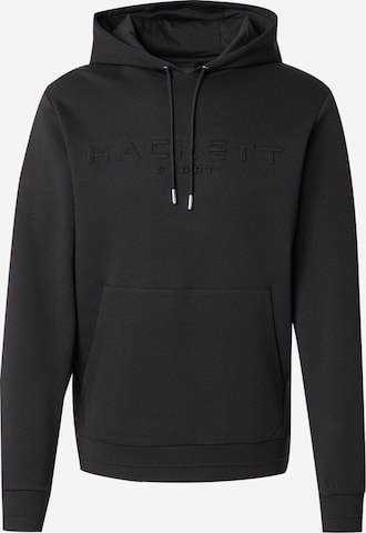 Hackett London Суичър в черно: отпред