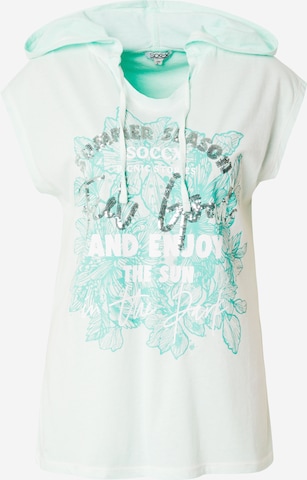 Soccx Shirt in Green: front