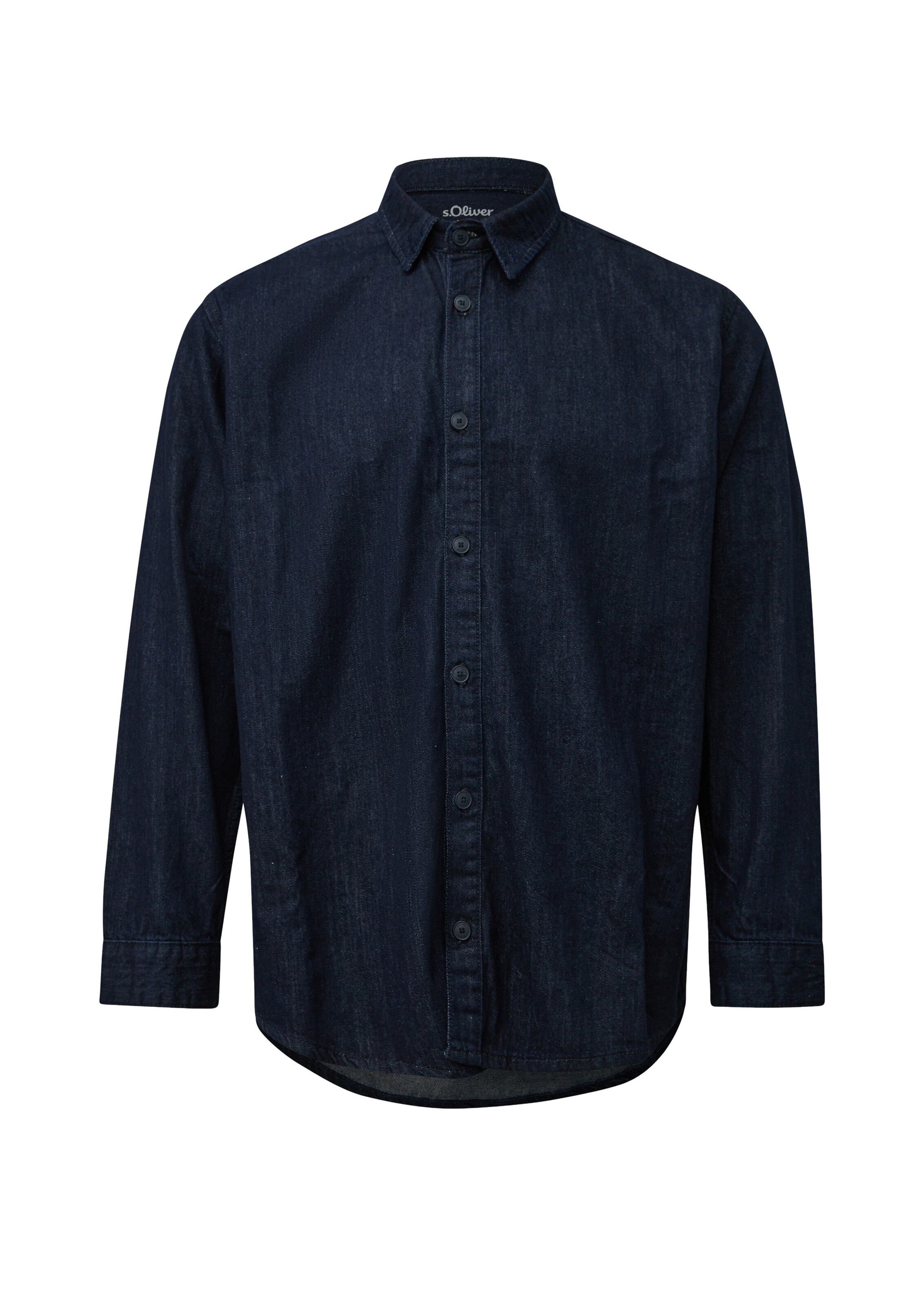 Coupe regular Chemise s.Oliver Men Big Sizes en bleu : devant