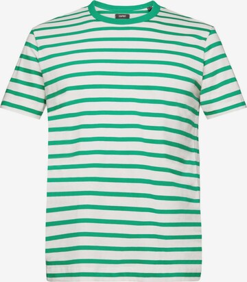 T-Shirt ESPRIT en vert : devant