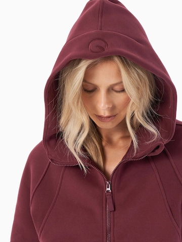 Organication Sweatjacke in Rot