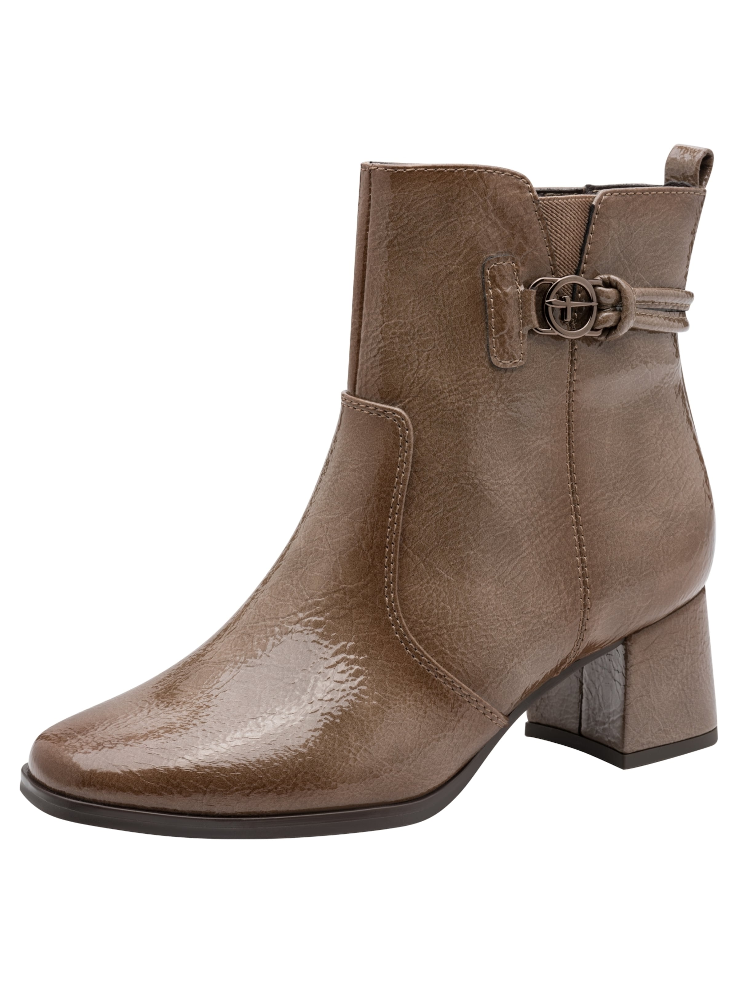 Bottines Tamaris en marron : devant