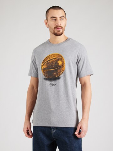 Jordan T-shirt i grå: framsida
